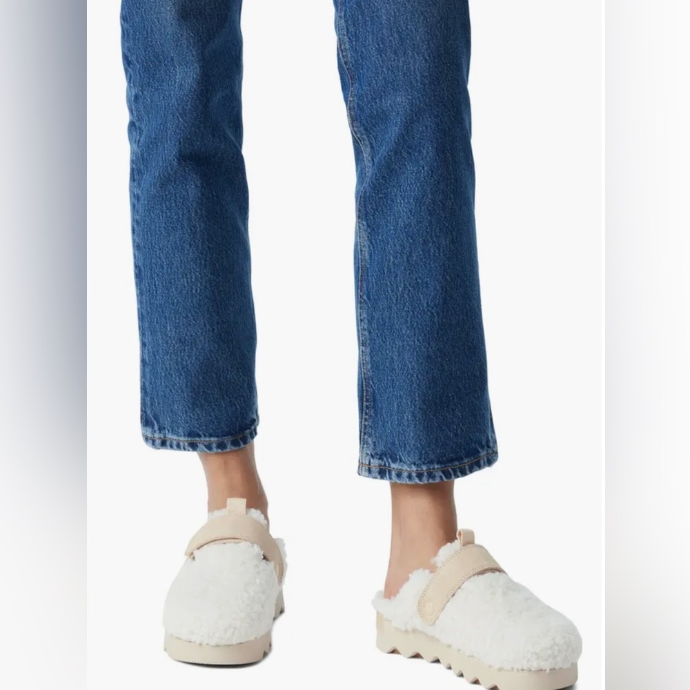 Sorel Viibe Cozy Clog faux shearling size 7.5 new - Picture 3 of 5